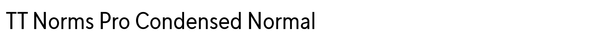 TT Norms Pro Condensed Normal image